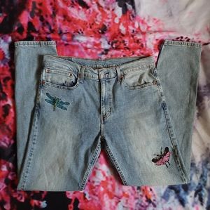 Embroidered Levi's Denim 36x34